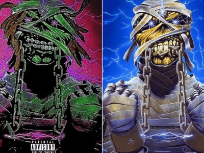 Iron Maiden вынудили американского рэпера удалить обложку альбома из-за нарушения авторских прав