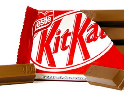 Форма шоколадных плиток “KitKat” не будет зарегистрирована в качестве товарного знака